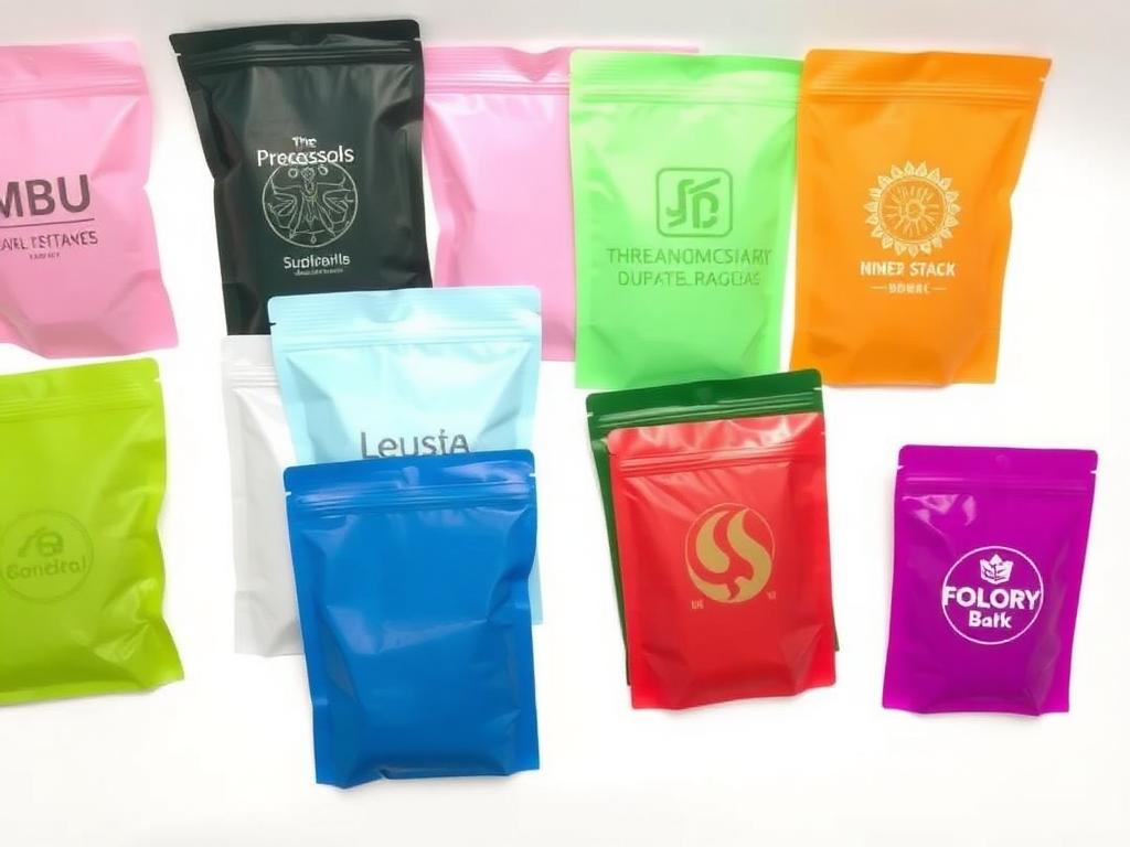 Printed nylon bags