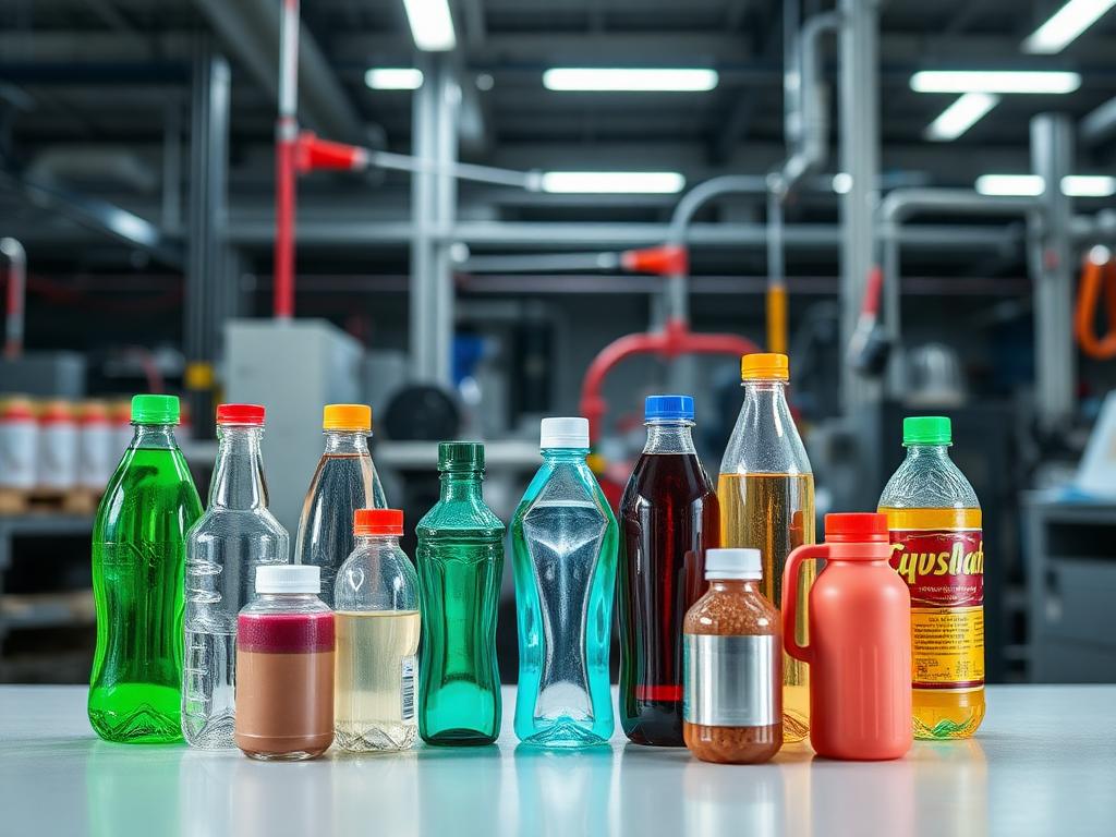 Plastic packaging bottles